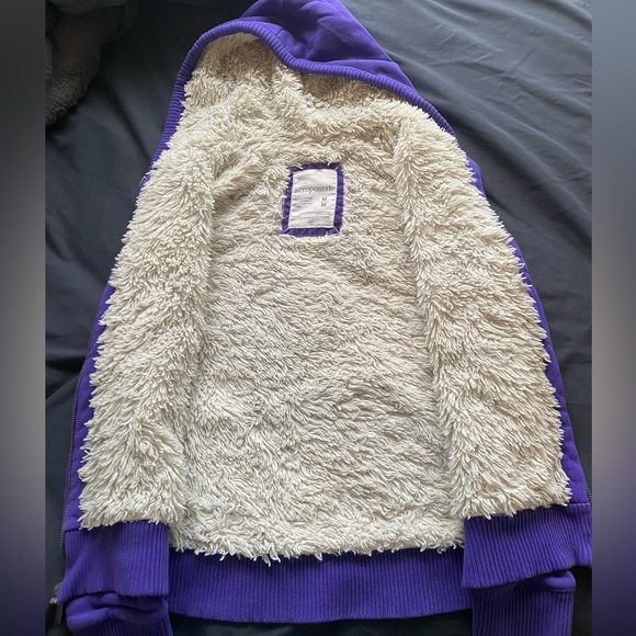aeropostale fuzzy jacket - Picture 2 of 4